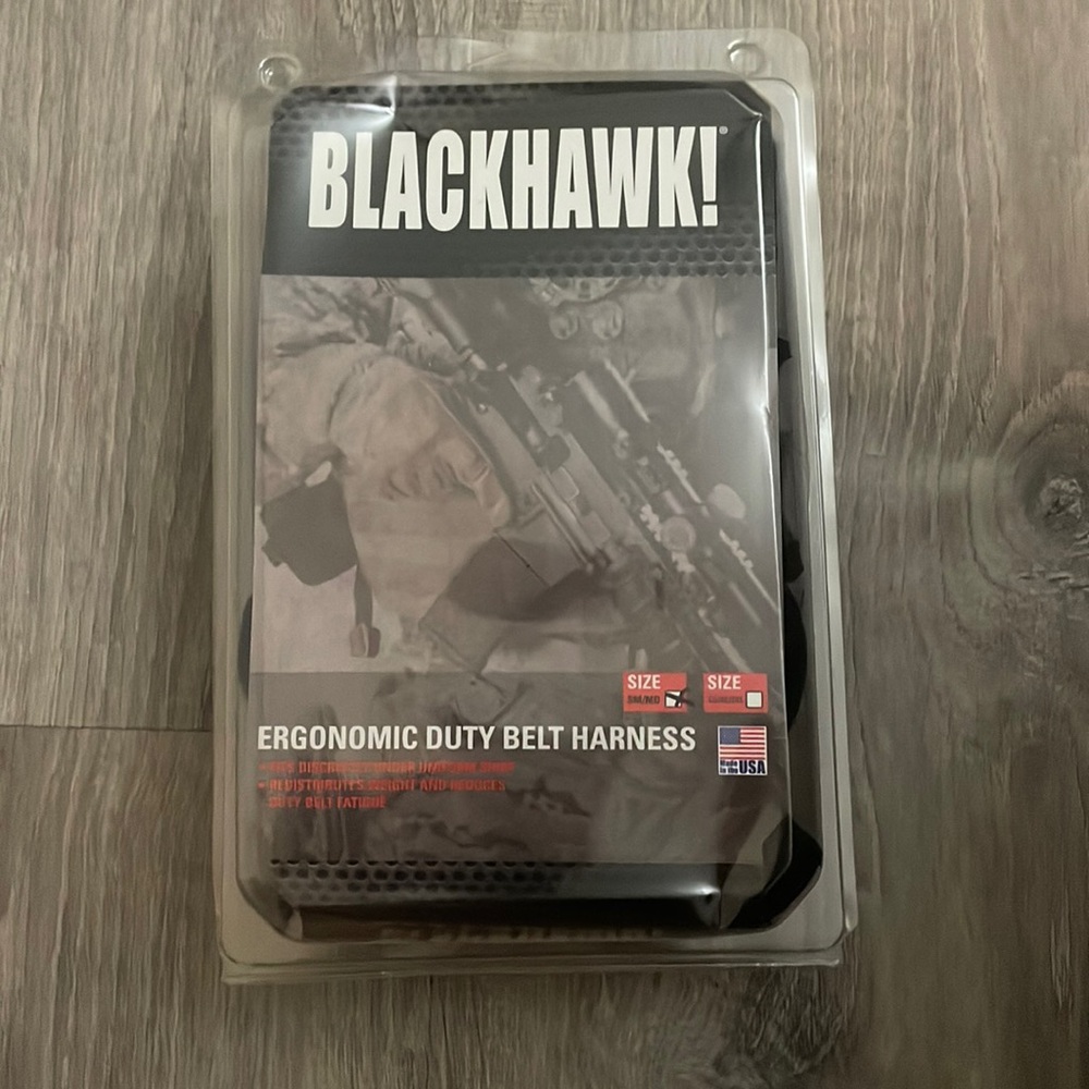 Blackhawk Ergonomic Duty Belt, size SM. New in box.